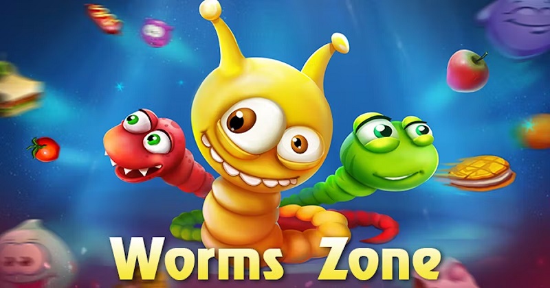 Worms Zone.io MOD APK V5.3.1 (Unlimited Coins/Skins Unlocked) - 5Play
